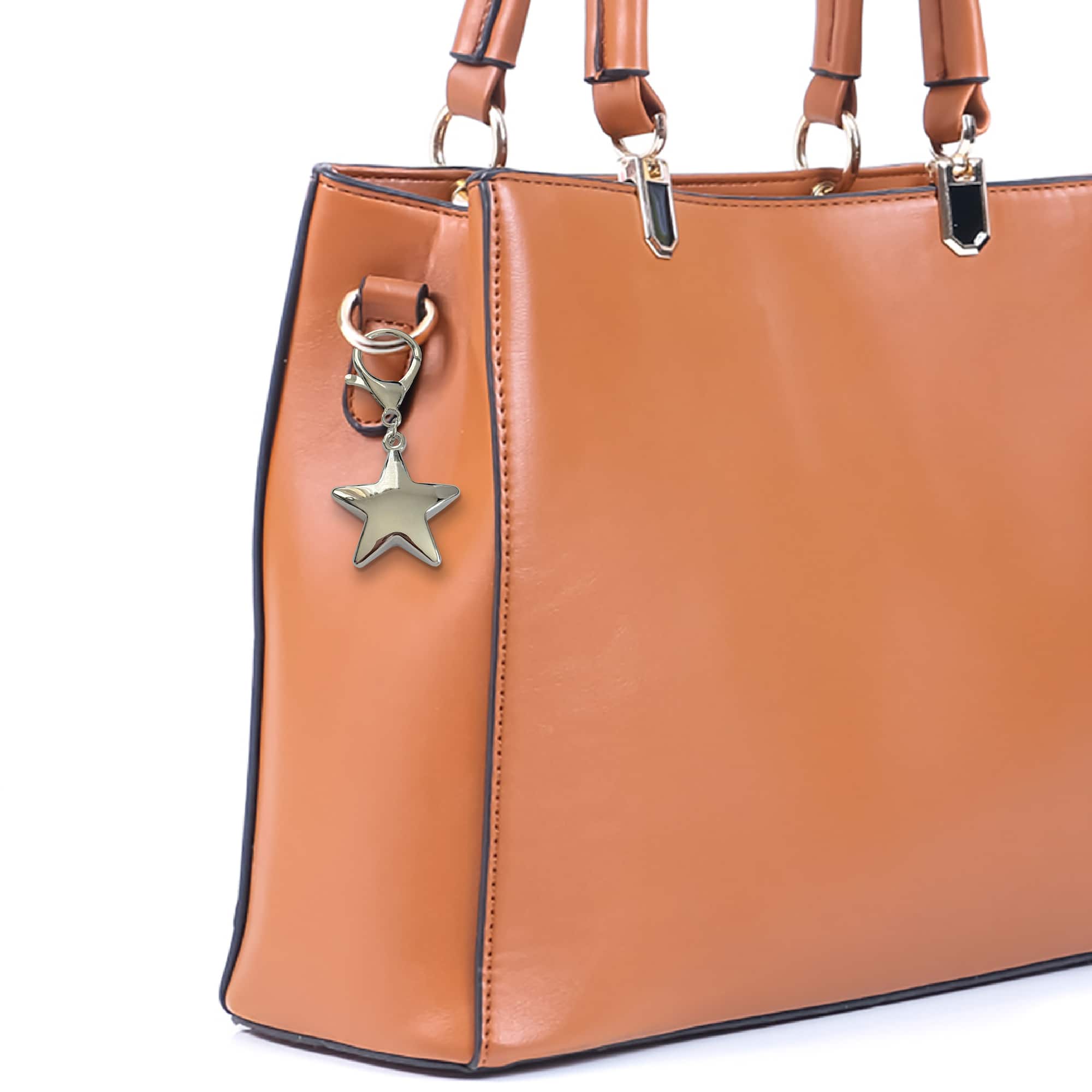Blue Moon Studio™ Large Silver Star Bag Charm